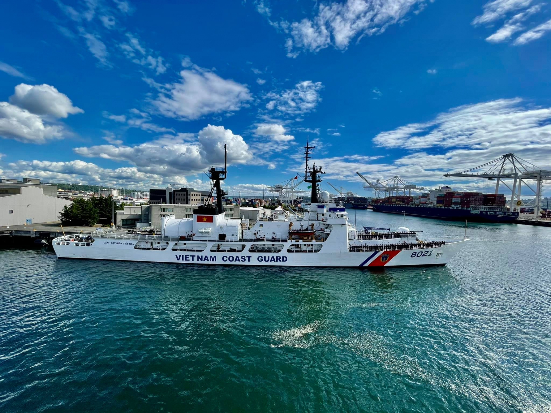 CSB 8021 Patrol Vessel about to depart for Vietnam CSB 8021 Patrol Vessel about to depart for Vietnam