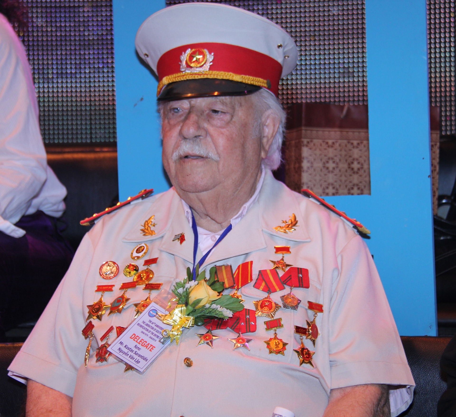 The life fighting for Vietnam of Greek hero Kostas Sarantidis The life fighting for Vietnam of Greek hero Kostas Sarantidis