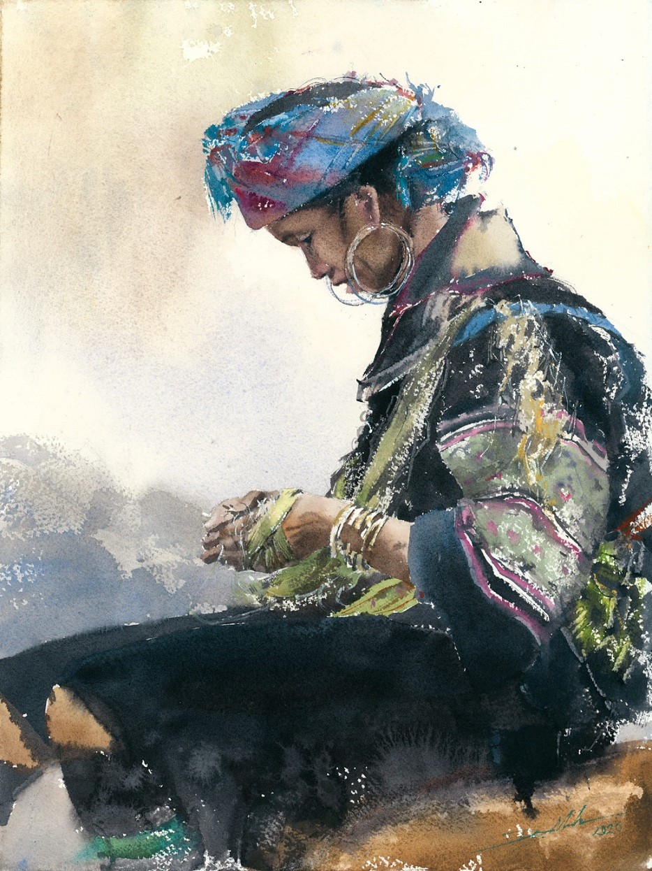 Polish-Vietnamese Painter Shares Experience to Vietnamese Art Lovers Polish-Vietnamese Painter Shares Experience to Vietnamese Art Lovers
