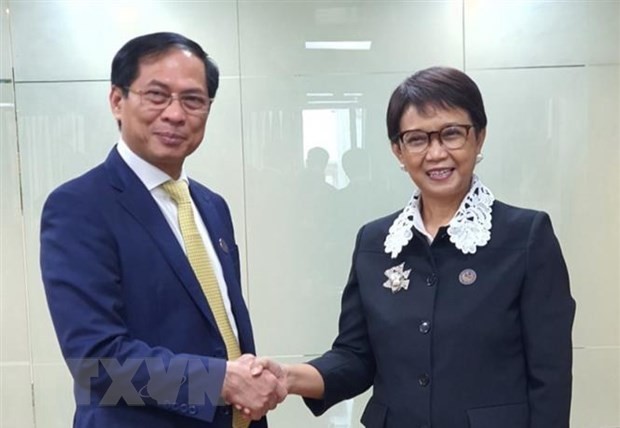 SAIFMM: Vietnamese FM Meets Indonesian, Bruneian Counterparts SAIFMM: Vietnamese FM Meets Indonesian, Bruneian Counterparts