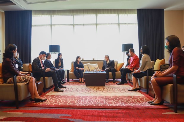 Vietnam's Vice President Busy in Thailand's Trip Vietnam's Vice President Busy in Thailand's Trip