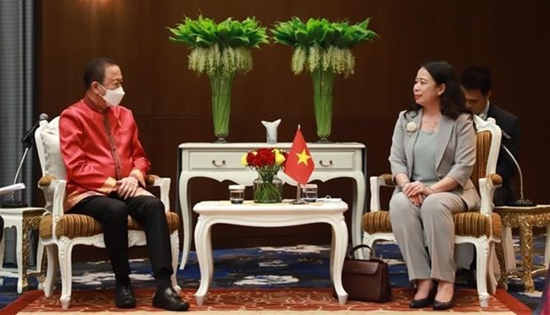 Vietnam's Vice President Busy in Thailand's Trip Vietnam's Vice President Busy in Thailand's Trip