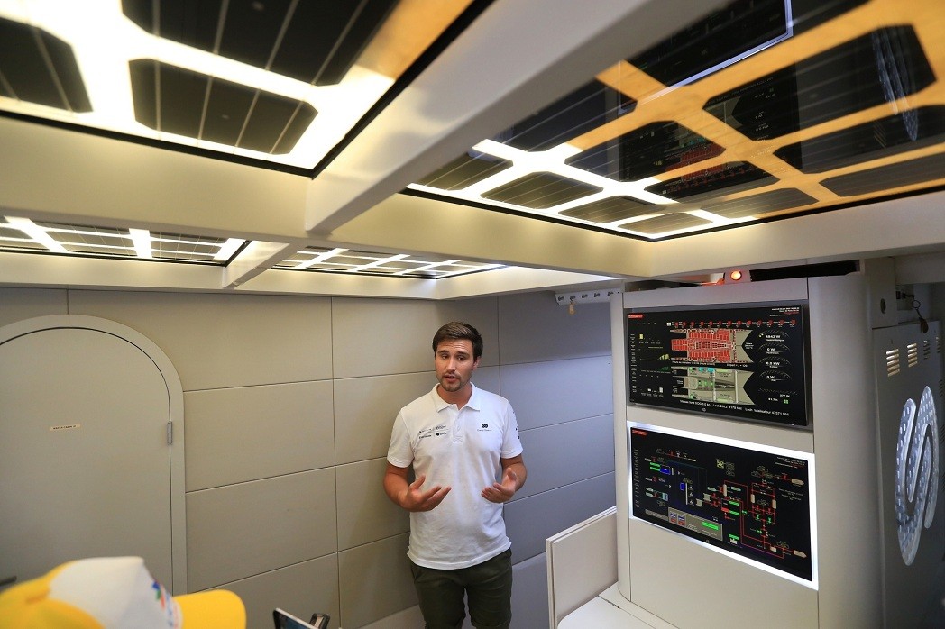 Close Up Of The World’s First Hydrogen-Powered, Zero-Emission Vessel