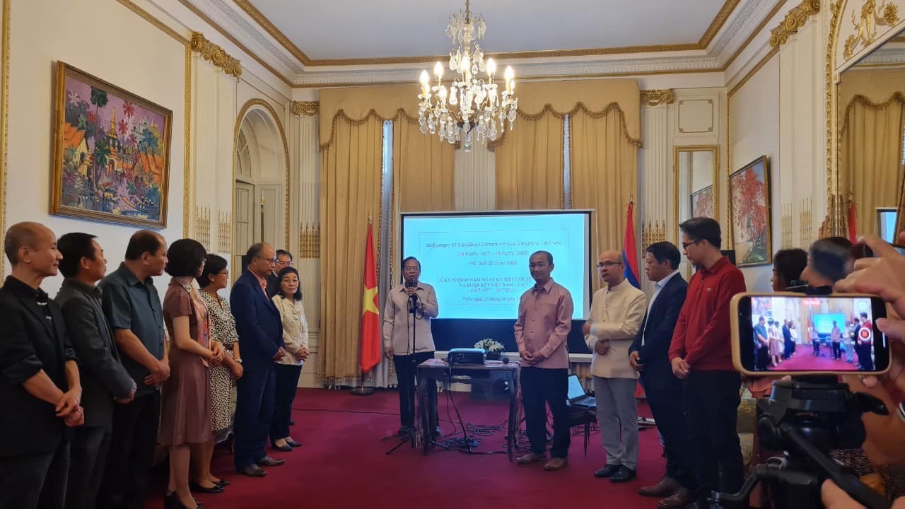 Exchanges Marking Vietnam-Laos Friendship and Cooperation Held in France Exchanges Marking Vietnam-Laos Friendship and Cooperation Held in France