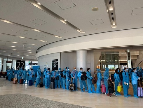 Over 200 repatriated Vietnamese from Japan undergo quarantine in facilities over 200 repatriated vietnamese from japan undergo quarantine in facilities