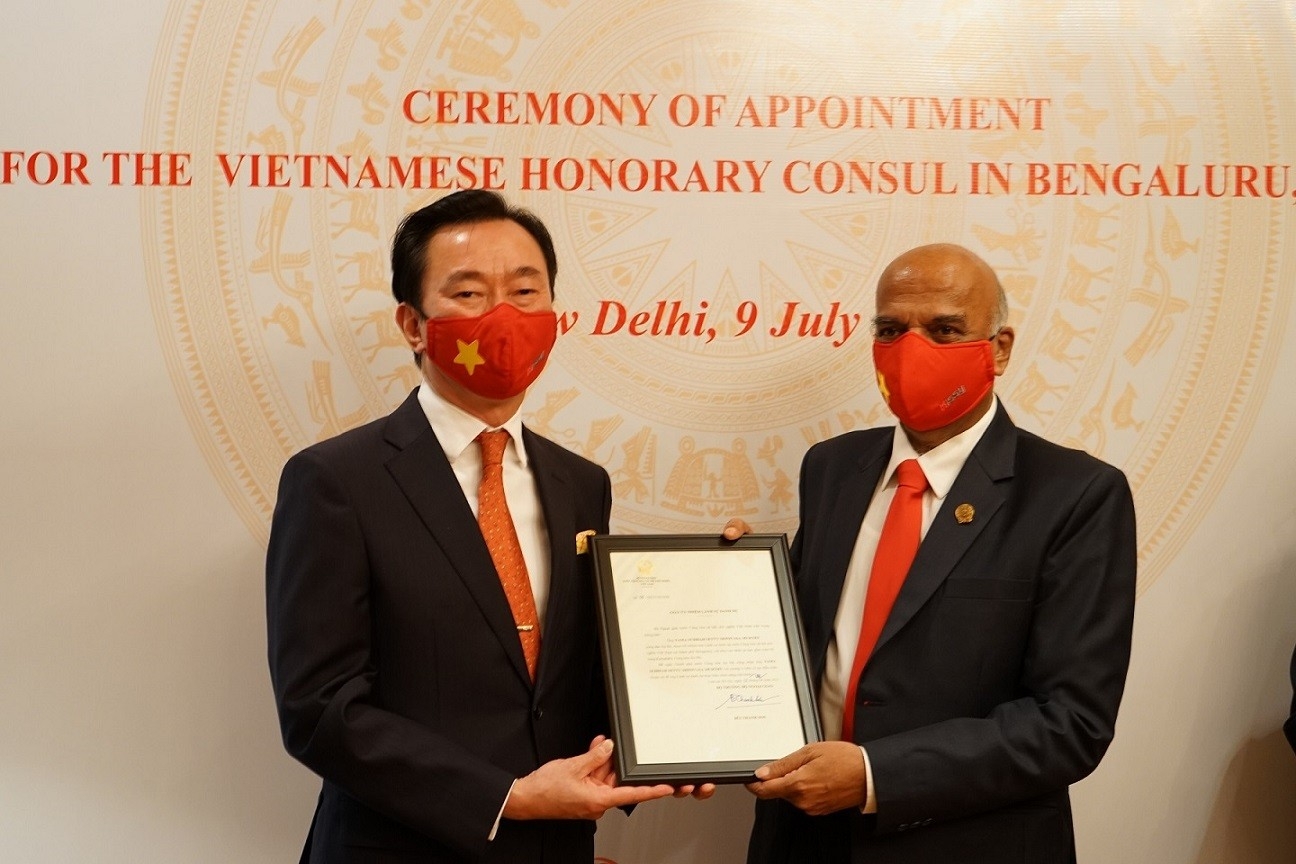 Vietnam Appoints Honorary Consul in India For The First Time Vietnam Appoints Honorary Consul in India For The First Time