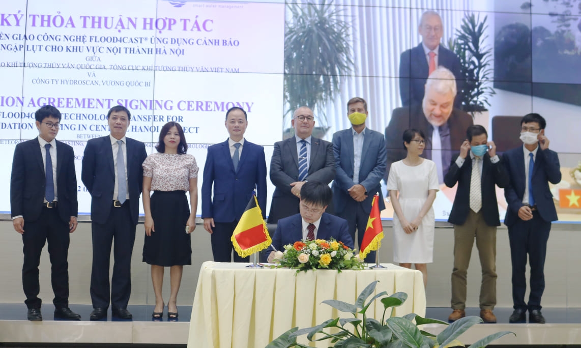 Belgium transfers flooding forecast technology to Hanoi Belgium transfers flooding forecast technology to Hanoi