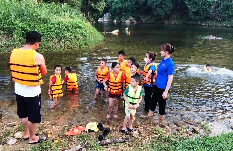 Tuyen Quang City Actively Prevents Children from Drowning Tuyen Quang City Actively Prevents Children from Drowning