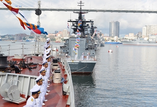Photos: Vietnamese warships join fleet review in Russia Photos: Vietnamese warships join fleet review in Russia