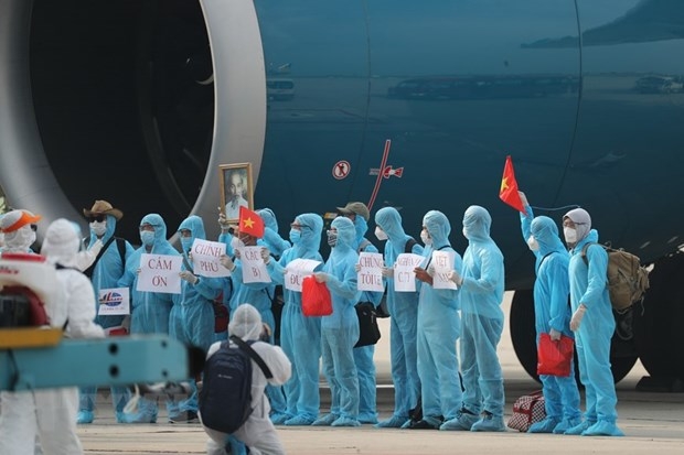 Teamwork in return of Vietnamese citizens stranded by COVID 19 from RoK teamwork in return of vietnamese citizens stranded by covid 19 from rok