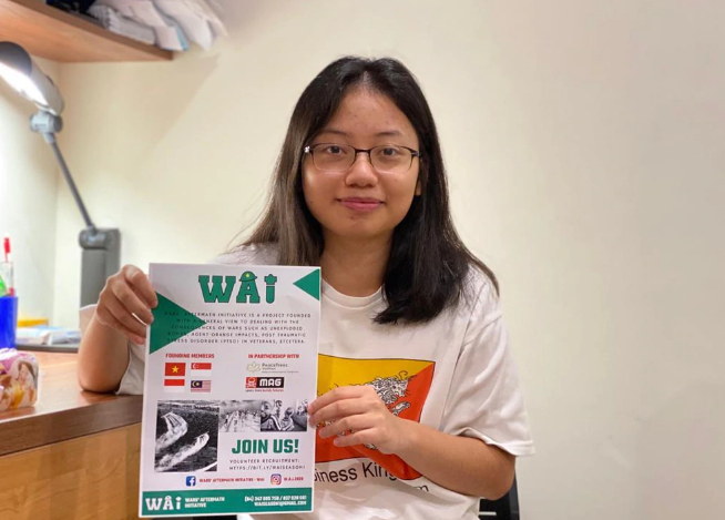 international fundraiser founded by students to heal war wounds in vietnam