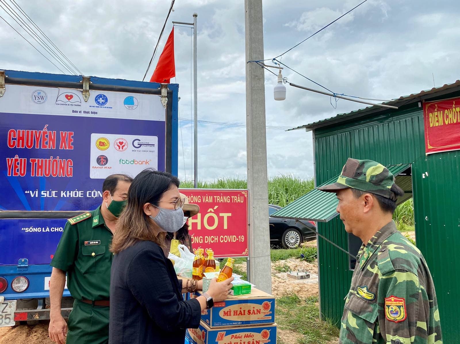 HUFO supports medical supplies to military unit in Tay Ninh HUFO supports medical supplies to military unit in Tay Ninh