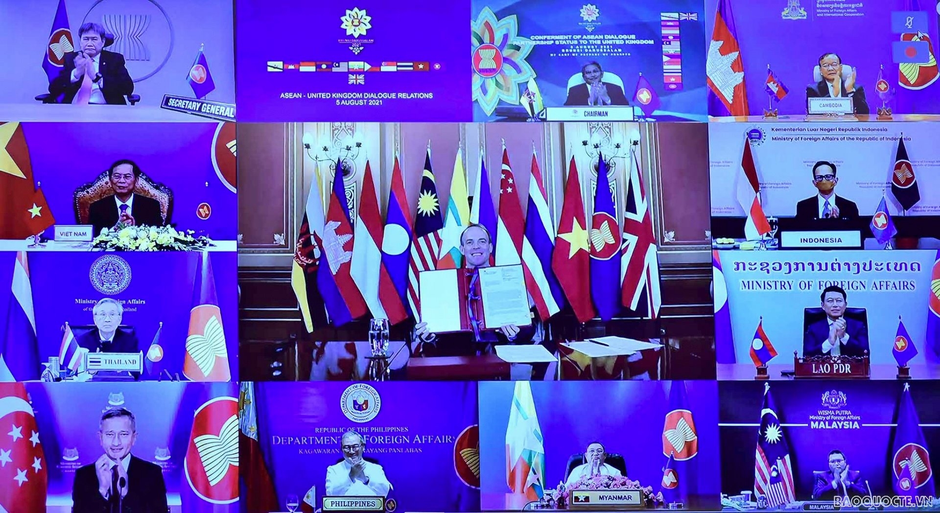 UK becomes Dialogue Partner of ASEAN UK becomes Dialogue Partner of ASEAN