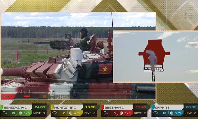 Vietnam Finishes Second in First Round of 2021 Tank Biathlon Vietnam Finishes Second in First Round of 2021 Tank Biathlon