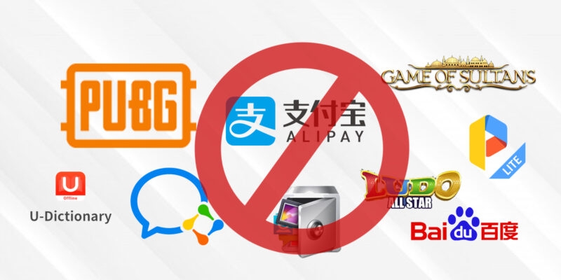 What're 118 Chinese apps banned by India What're 118 Chinese apps banned by India