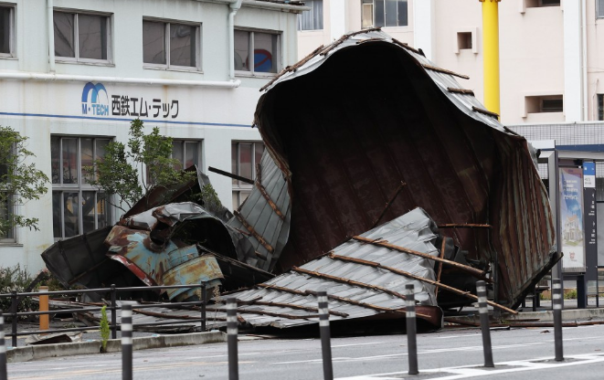 Powerful Typhoon Haishen leaves 2 dead, 4 missing, including two Vietnamese interns Powerful Typhoon Haishen leaves 2 dead, 4 missing, including two Vietnamese interns