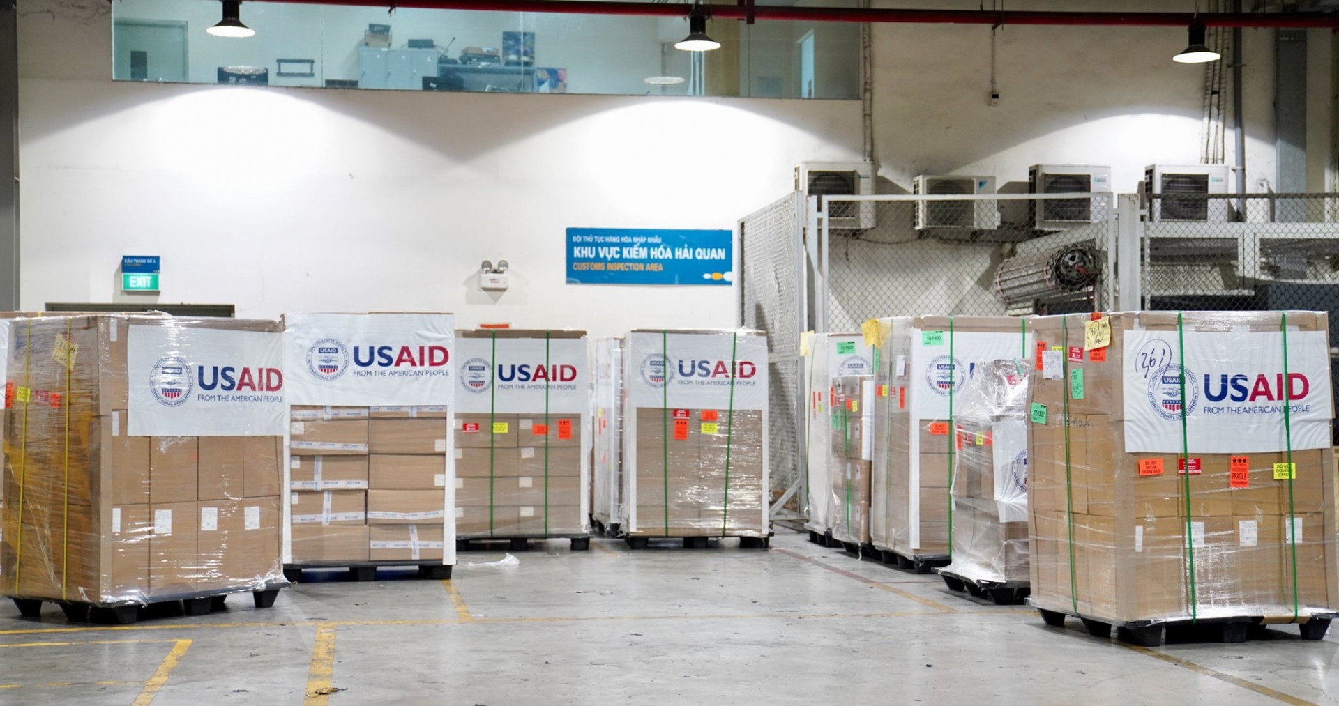 Arrival of 100 brand-new ventilators Arrival of 100 brand new ventilators