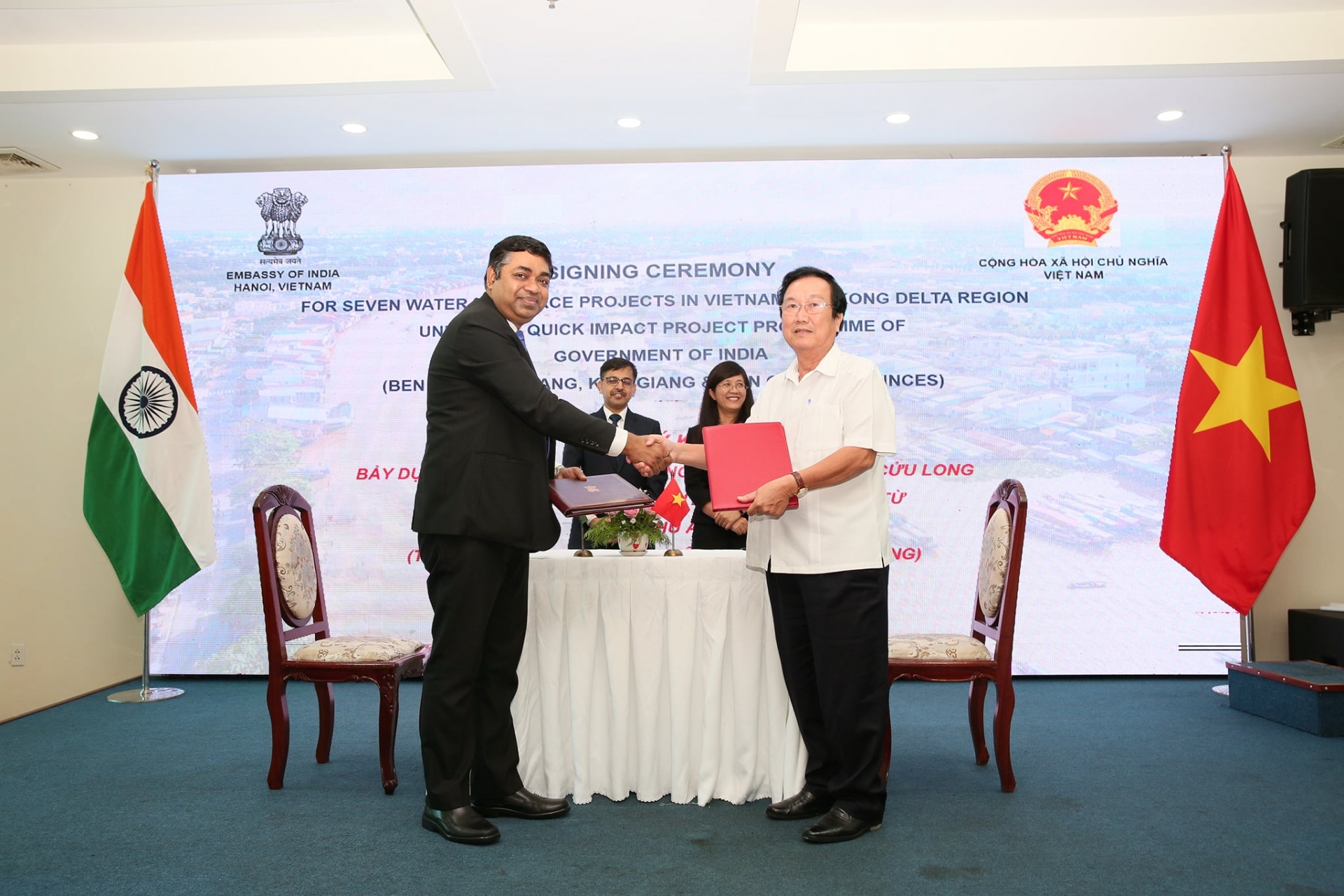 India funds seven water management projects in four Vietnam's Mekong Delta provinces India funds seven water management projects in four Vietnam's Mekong Delta provinces