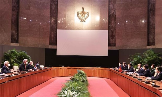 Vietnamese President Honoured with The Noblest Reward of Cuban State Vietnamese President Honoured with The Noblest Reward of Cuban State