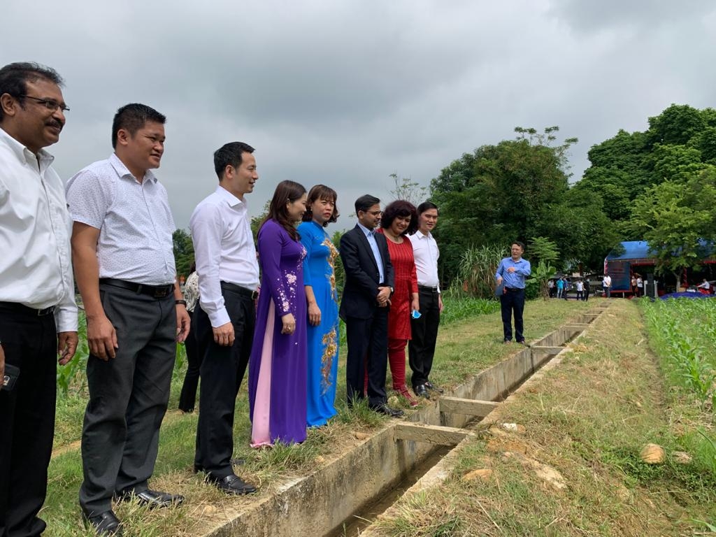 India-funded irrigation project in Yen Bai inaugurated India funded irrigation project in Yen Bai inaugurated