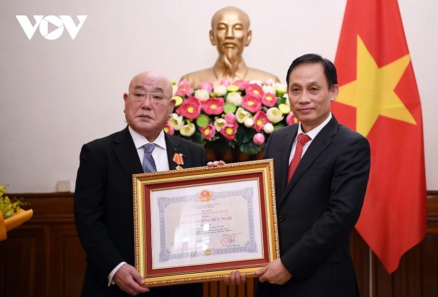 Special Advisor to Japanese PM Isao Iijima received Friendship Order Special Advisor to Japanese PM Isao Iijima received Friendship Order