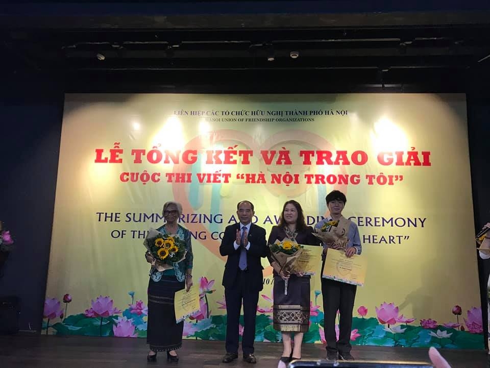 Contestant from Palestine won first prize of writing contest “Hanoi in my heart” Contestant from Palestine won first prize of writing contest “Hanoi in my heart”
