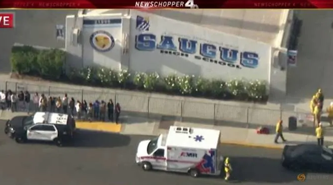 Two killed in US’s California school shooting, teenage boy in custody two killed in uss california school shooting teenage boy in custody