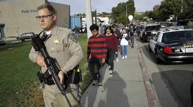 Two killed in US’s California school shooting, teenage boy in custody two killed in uss california school shooting teenage boy in custody