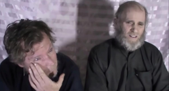 Taliban frees two Western prisoners