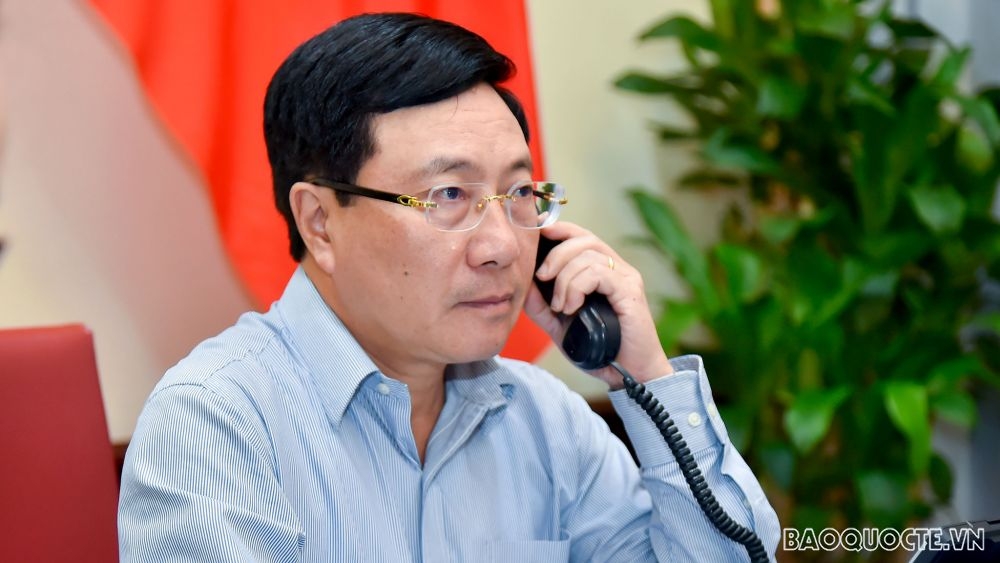 Deputy PM and FM held phone talks with Angolan Foreign Minister Deputy pm and fm held phone talks with angolan foreign minister