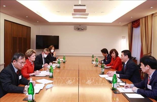 Vietnamese President Is Busy in Switzerland's Trip Vietnamese President Is Busy in Switzerland's Trip
