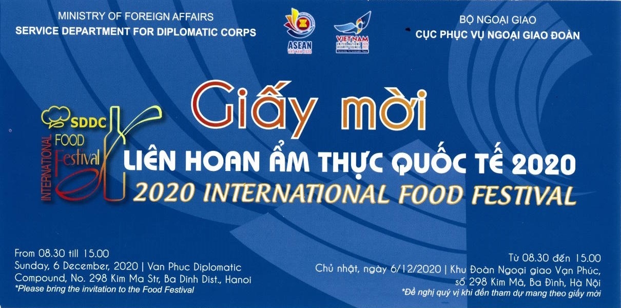 International Food Festival 2020 to kick off in Hanoi this weekend International Food Festival 2020 to kick off in Hanoi this weekend