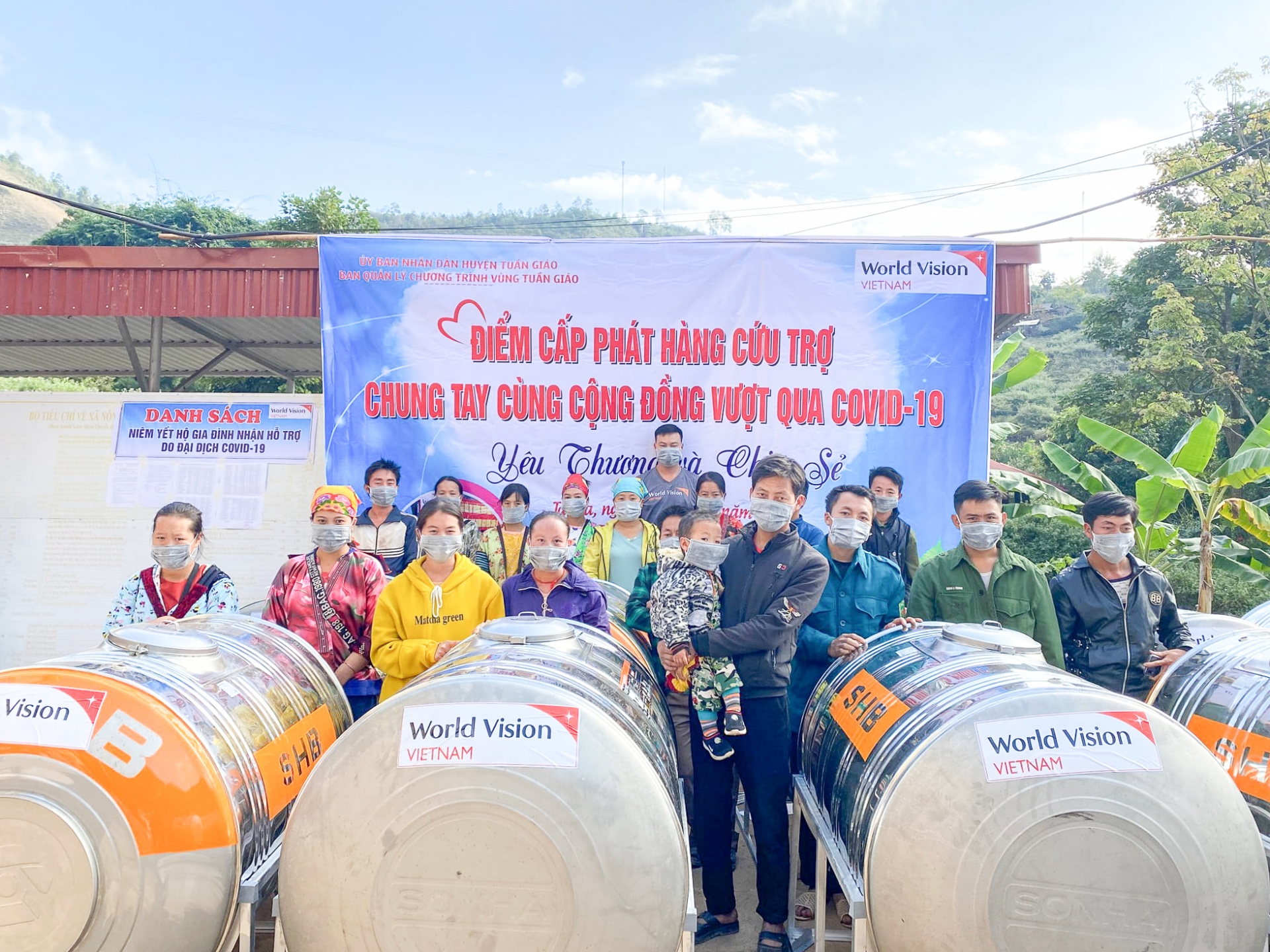 World Vision's COVID 19 Response and Recovery Program benefits Dien Bien