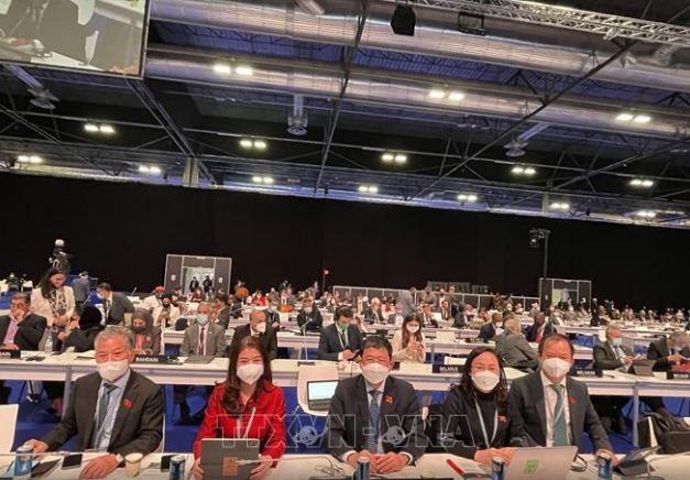 Vietnam Actively Contributed Opinions at 143rd IPU Assembly and Related Meetings