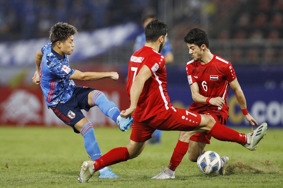 vck u23 chau a 2020 u23 saudi arabia hien ngang vao tu ket u23 syria noi got nho may man