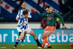 doan van hau vang mat trong tran thua cua sc heerenveen truoc ajax