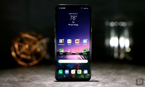 Lạ lùng chiếc smartphone đọc tĩnh mạch trên lòng bàn tay để mở khoá của LG la lung chiec smartphone doc tinh mach tren long ban tay de mo khoa cua lg