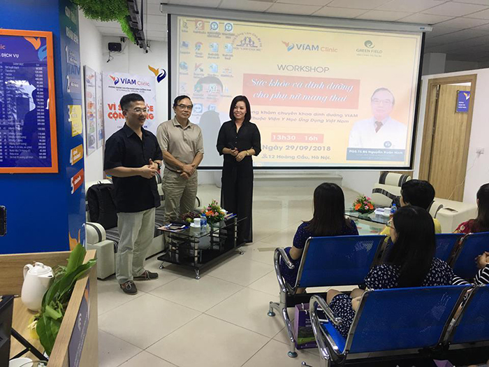 phong kham chuyen khoa dinh duong viam clinic nhan giai thuong uy tin the best brands in global award 2019