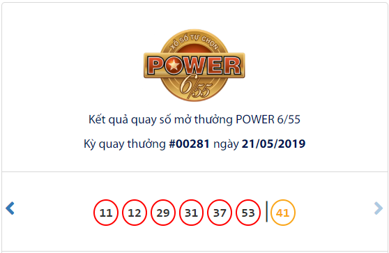 ket qua xo so vietlott mega 645 hom nay 2252019 chu nhan cua hon 21 ti dong la ai