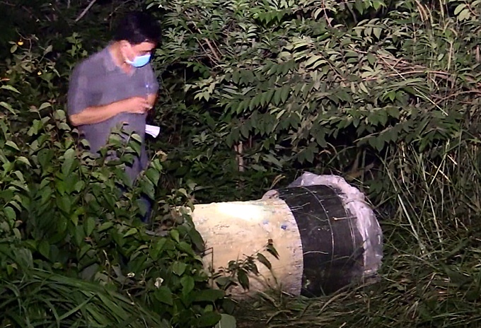 nhom nghi pham vu 2 thi the trong be tong lai khai tiep thong tin nong