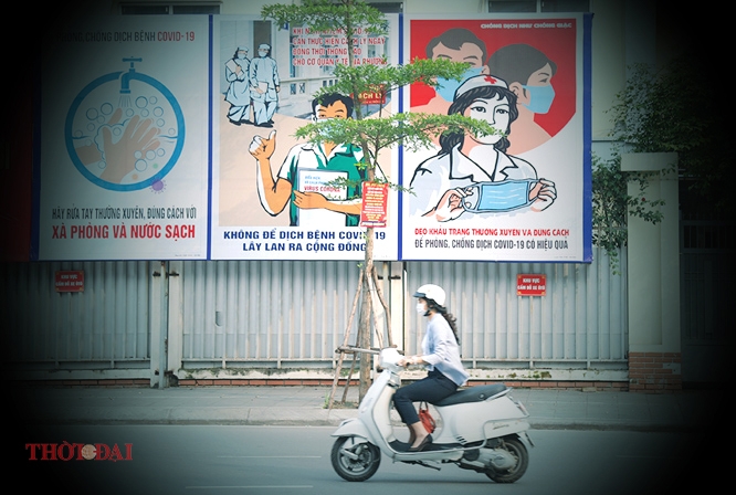 Chùm ảnh: Tranh cổ động khắp phố phường trong cuộc chiến chống COVID-19 chum anh tranh co dong khap pho phuong trong cuoc chien chong covid 19