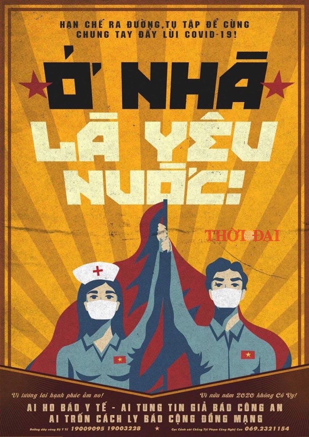 Chùm ảnh: Tranh cổ động khắp phố phường trong cuộc chiến chống COVID-19 chum anh tranh co dong khap pho phuong trong cuoc chien chong covid 19