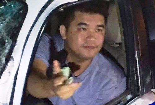 hanh dong la cua chien si csgt sau khi tong chet nguoi o binh duong