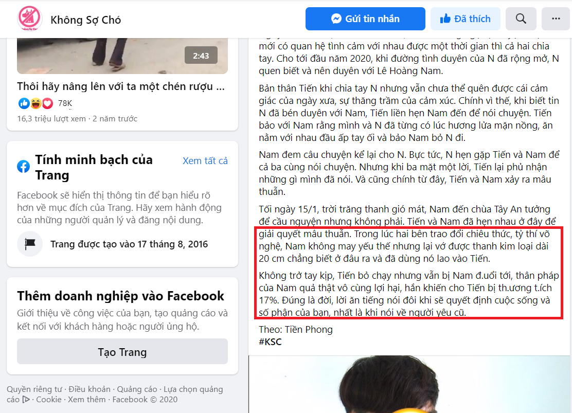Hàng loạt fanpage xuyên tạc sự thật: Do mức phạt còn quá nhẹ? hang loat fanpage xuyen tac su that do muc phat con qua nhe