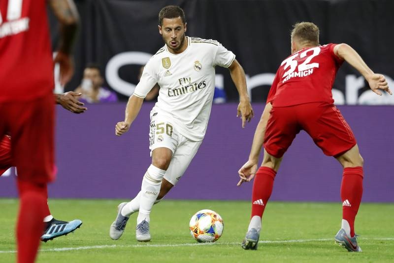Video: Real thua cay đắng Bayern Munich: Benzema và Hazard tịt ngòi video bayern munich vs real madrid lewandowski len tieng benzema va hazard tit ngoi