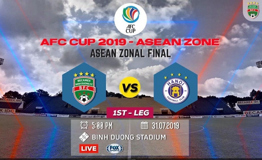 Link xem online, kênh phát sóng trực tiếp chung kết AFC Cup 2019 giữa CLB Hà Nội vs Bình Dương (17h00 - 31/7) link xem online truc tiep va kenh phat song chung ket afc cup 2019 giua clb ha noi vs binh duong 17h00 317