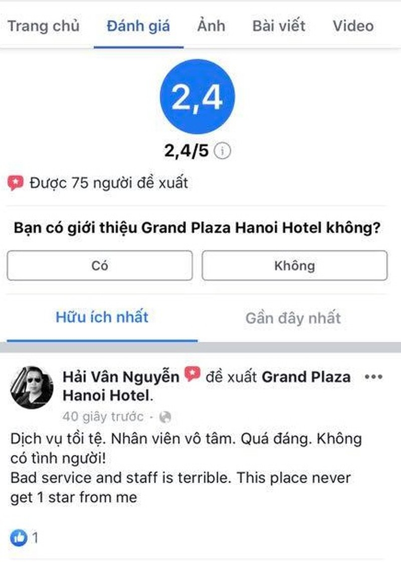 Bị tố đuổi người trú mưa ở sảnh, khách sạn Grand Plaza nói gì? bi to duoi nguoi tru mua o sanh khach san grand plaza noi gi