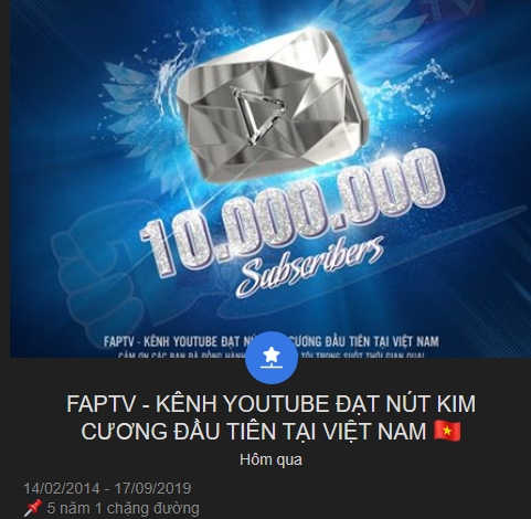Không phải Kim cương, đây mới là loại nút đáng mơ ước nhất của YouTube khong phai kim cuong day moi la loai nut dang mo uoc nhat cua youtube