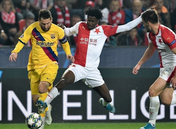 Kết quả Barcelona vs Slavia (0-0, cúp C1): Khi "gã khổng lồ" bất lực ket qua barcelona vs slavia 0 0 cup c1 khi ga khong lo bat luc