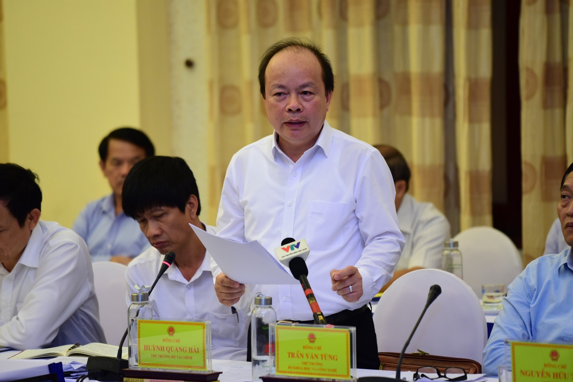 thu truong bo tai chinh huynh quang hai tiep nhan them nhiem vu moi